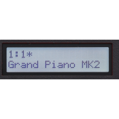 Nord Afficheur - écran LCD 2 lignes - Vue 1